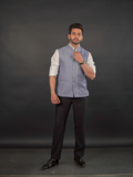 Classic Light Blue Modi Jacket – Australian Merino Wool