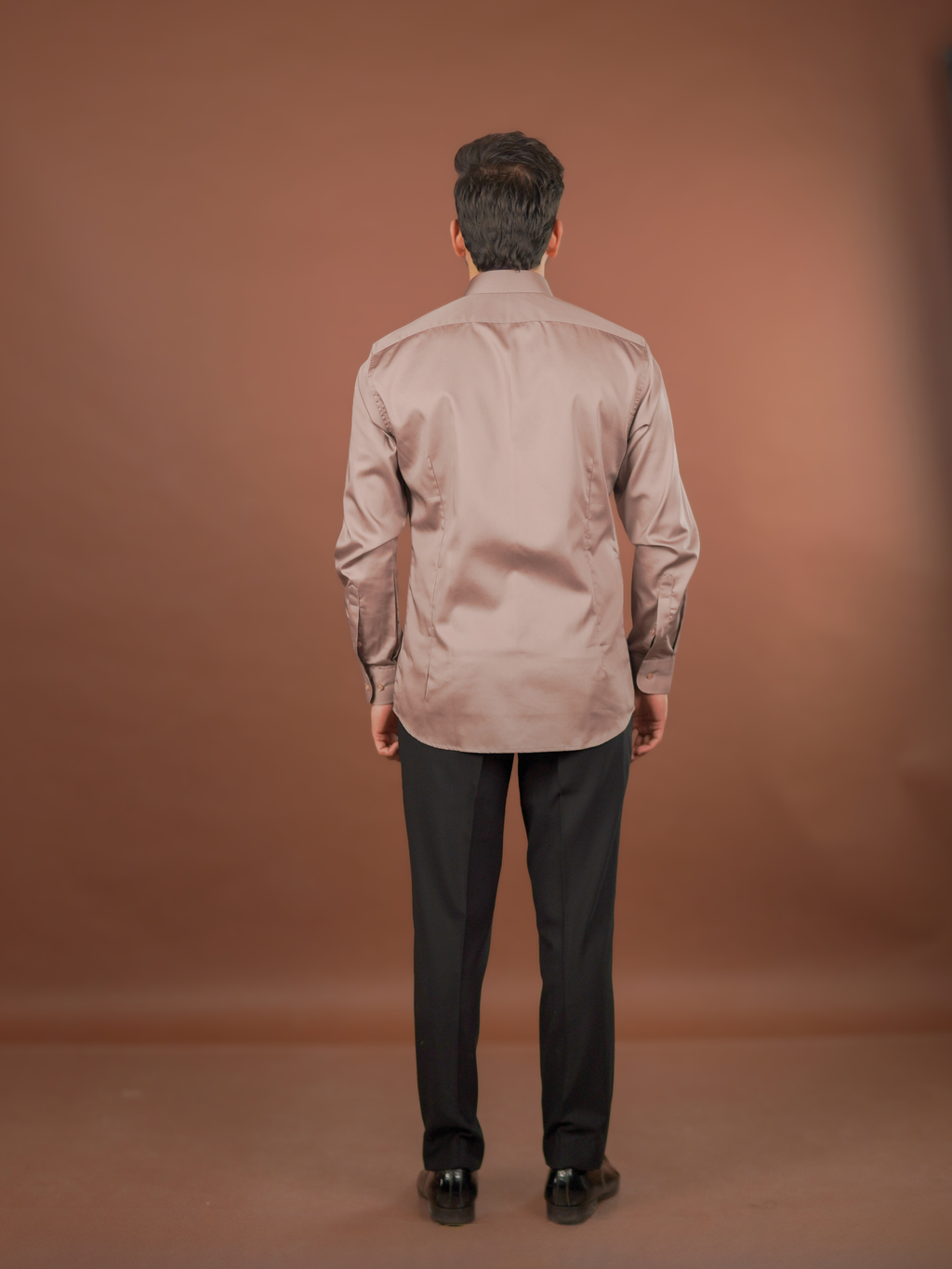 Classic Formal Shirt Warm Taupe – Luthai Fabric