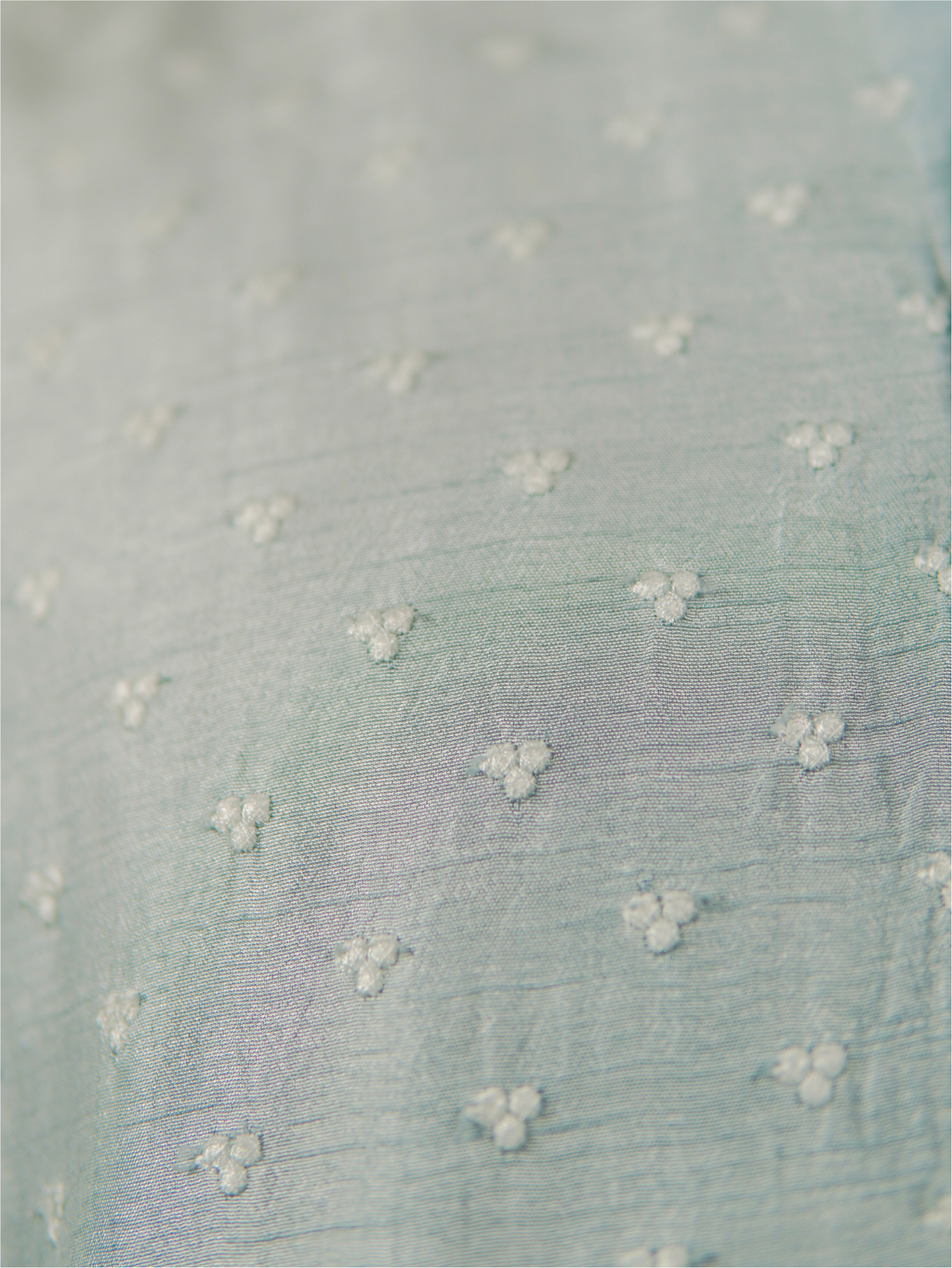 Classic Textured Kurta Light Blue