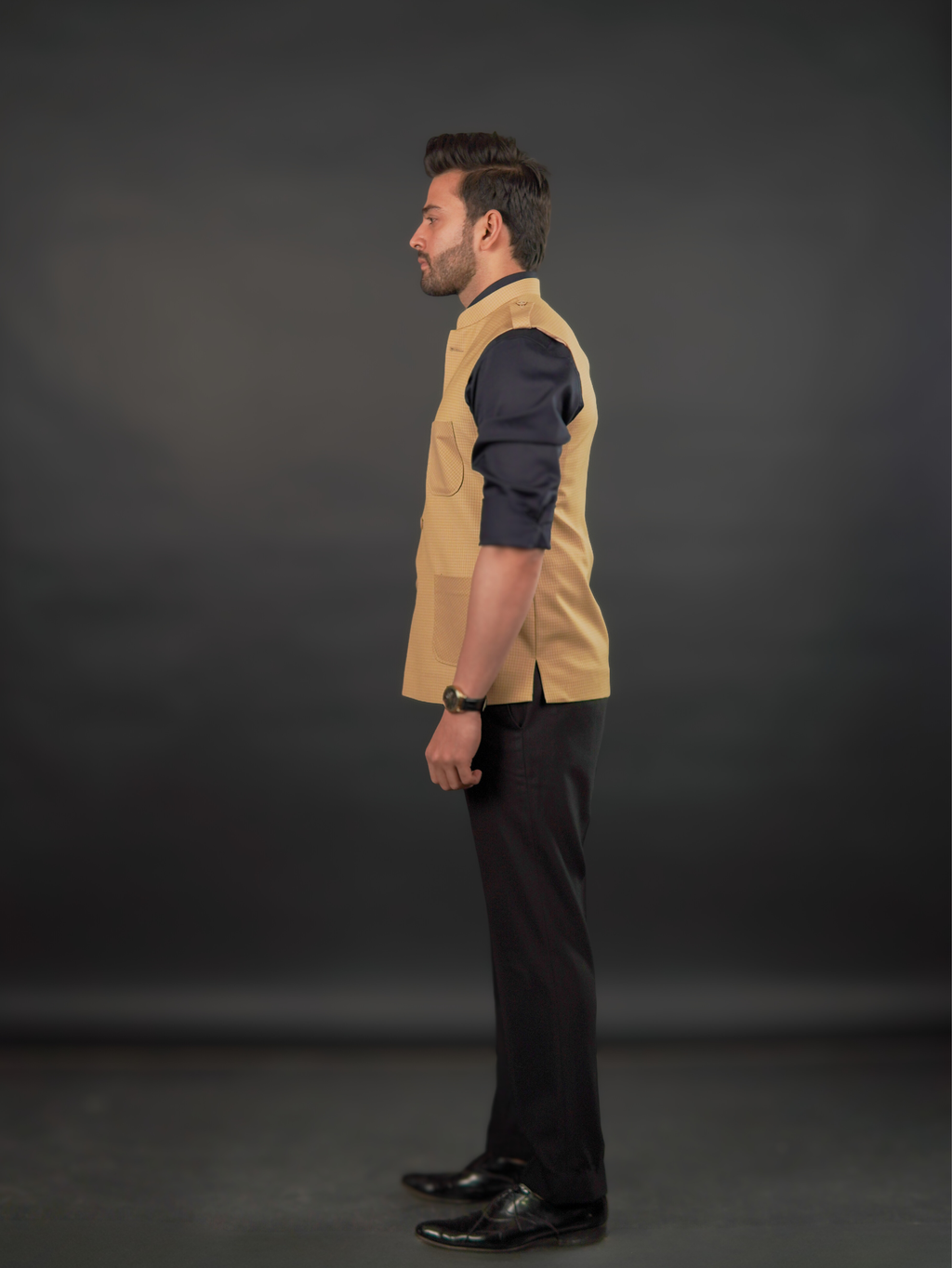 Classic Mustard Modi Jacket – Australian Merino Wool