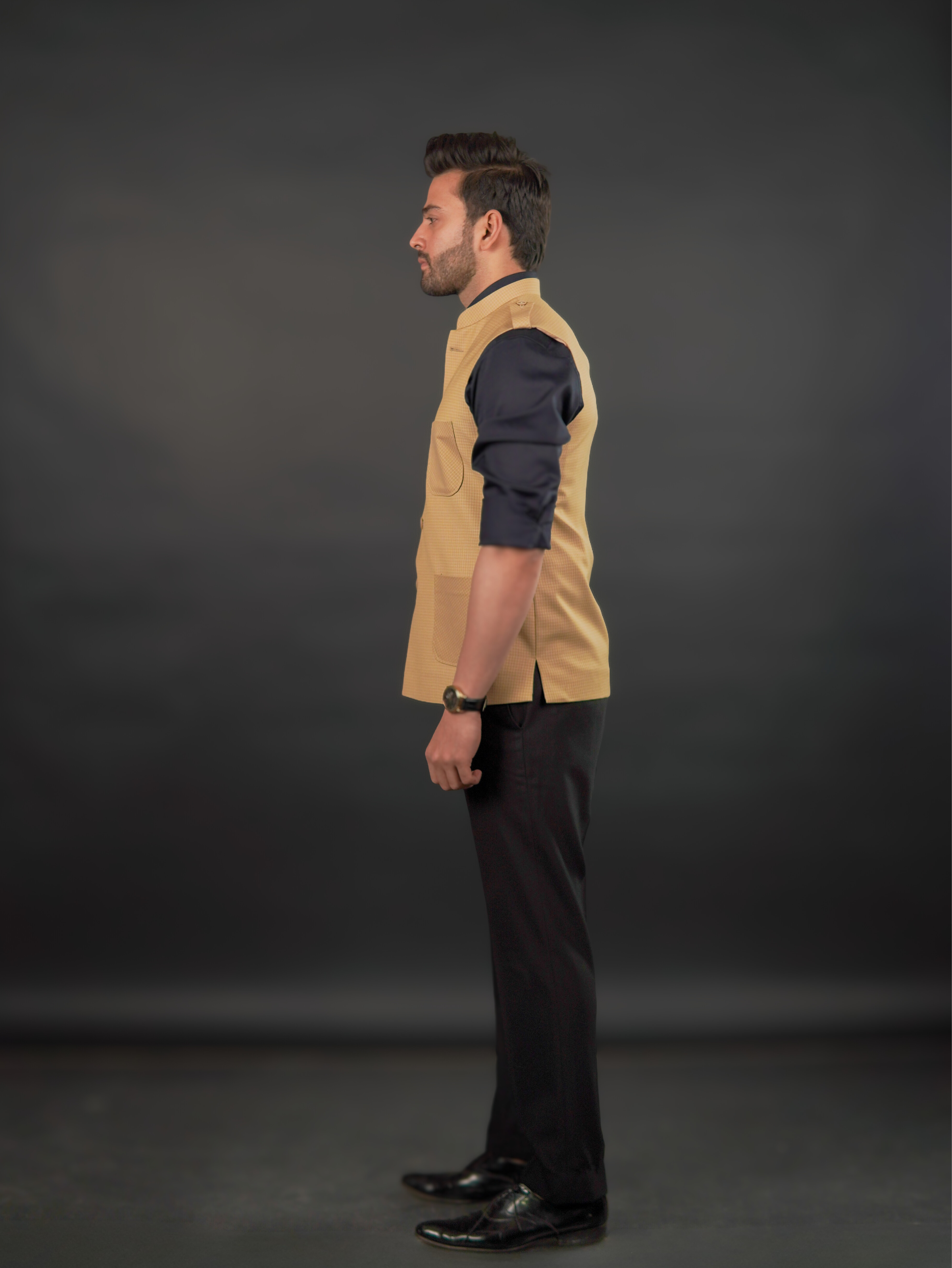 Classic Mustard Modi Jacket – Australian Merino Wool
