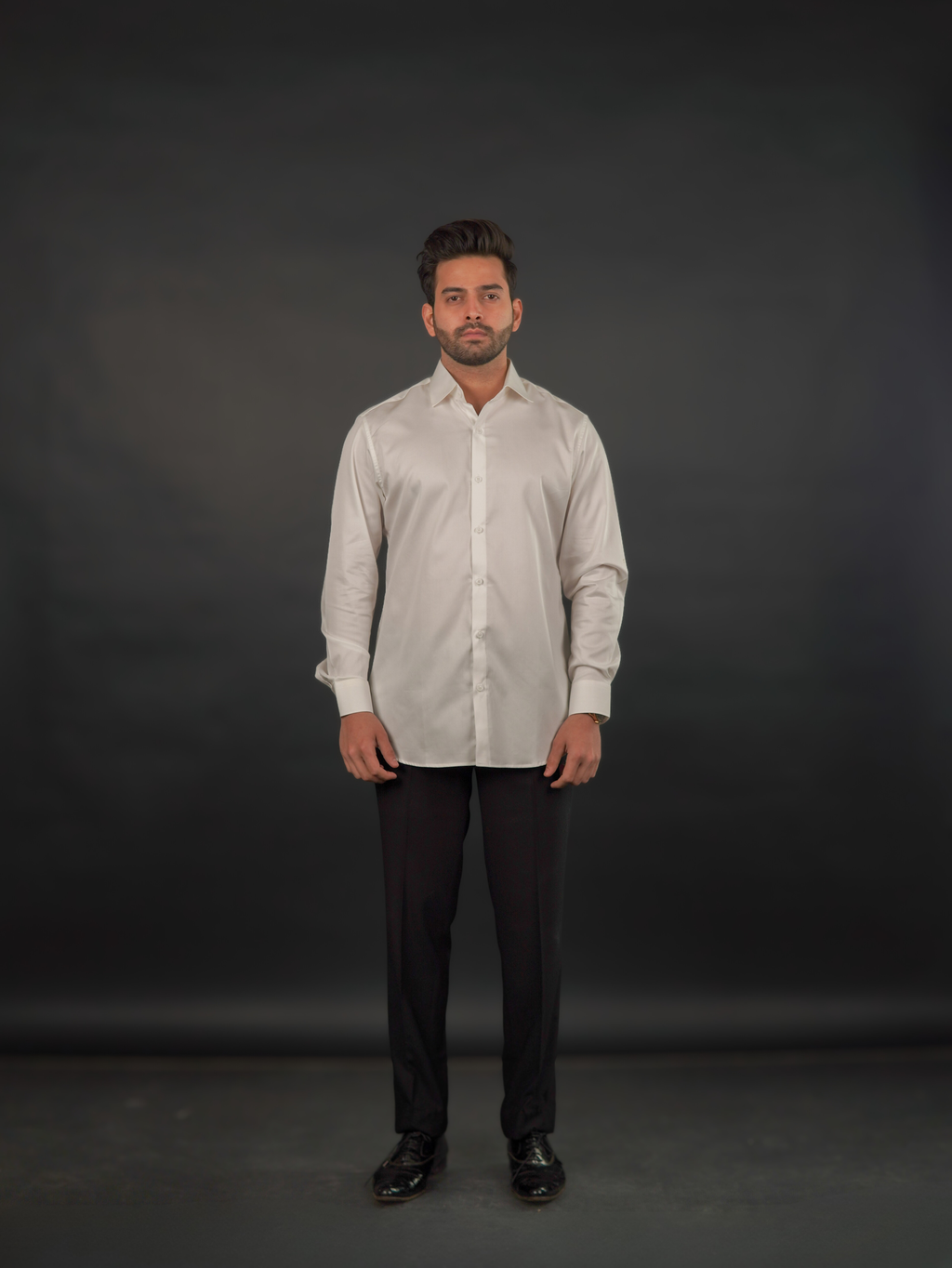 Classic Formal Shirt White – Luthai Fabric