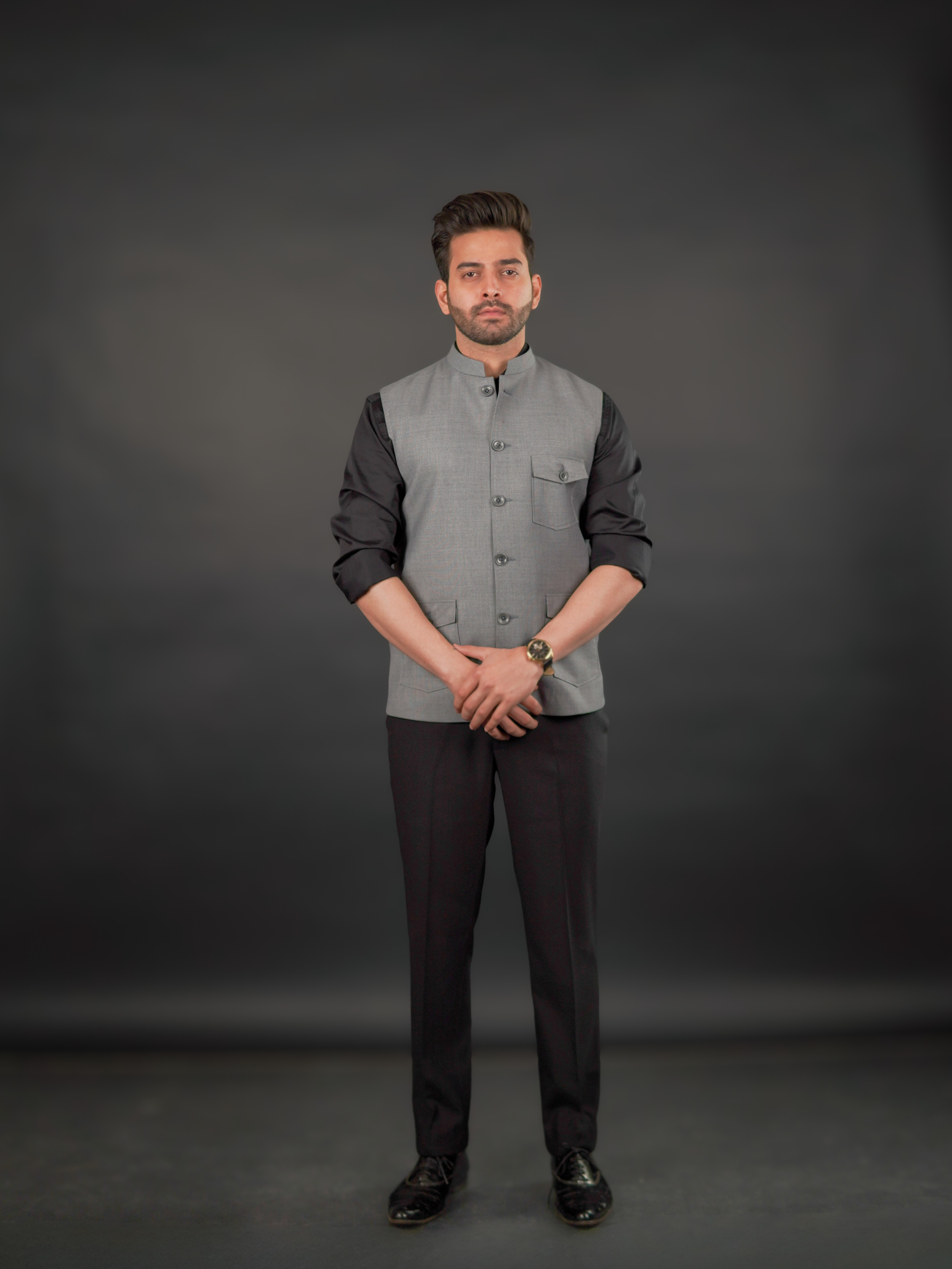 Classic Gray Modi Jacket – Australian Merino Wool