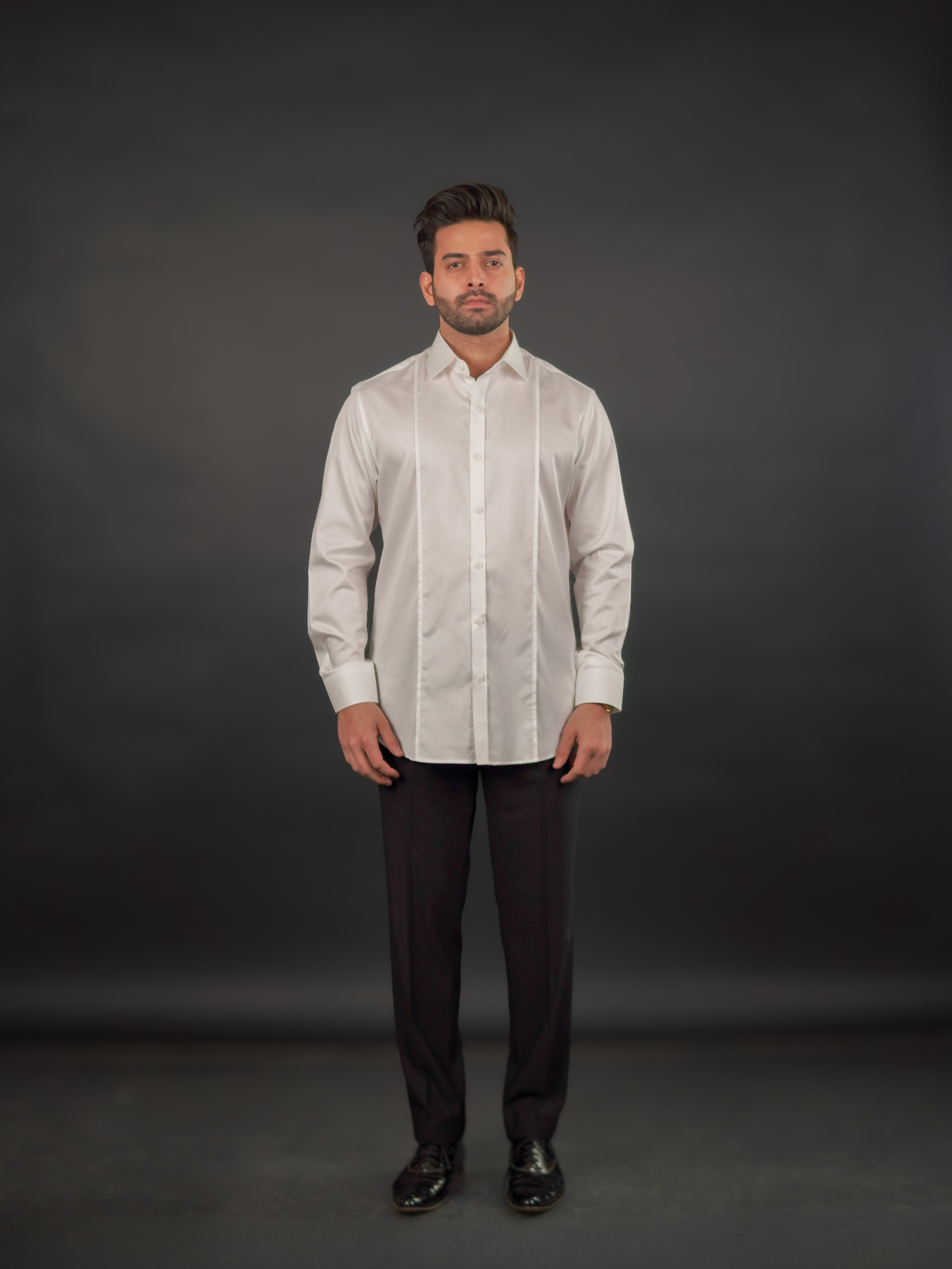Classic Formal Shirt – Snow Cotton