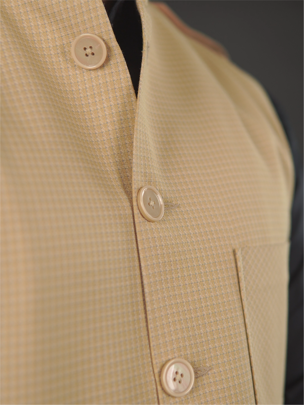 Classic Mustard Modi Jacket – Australian Merino Wool