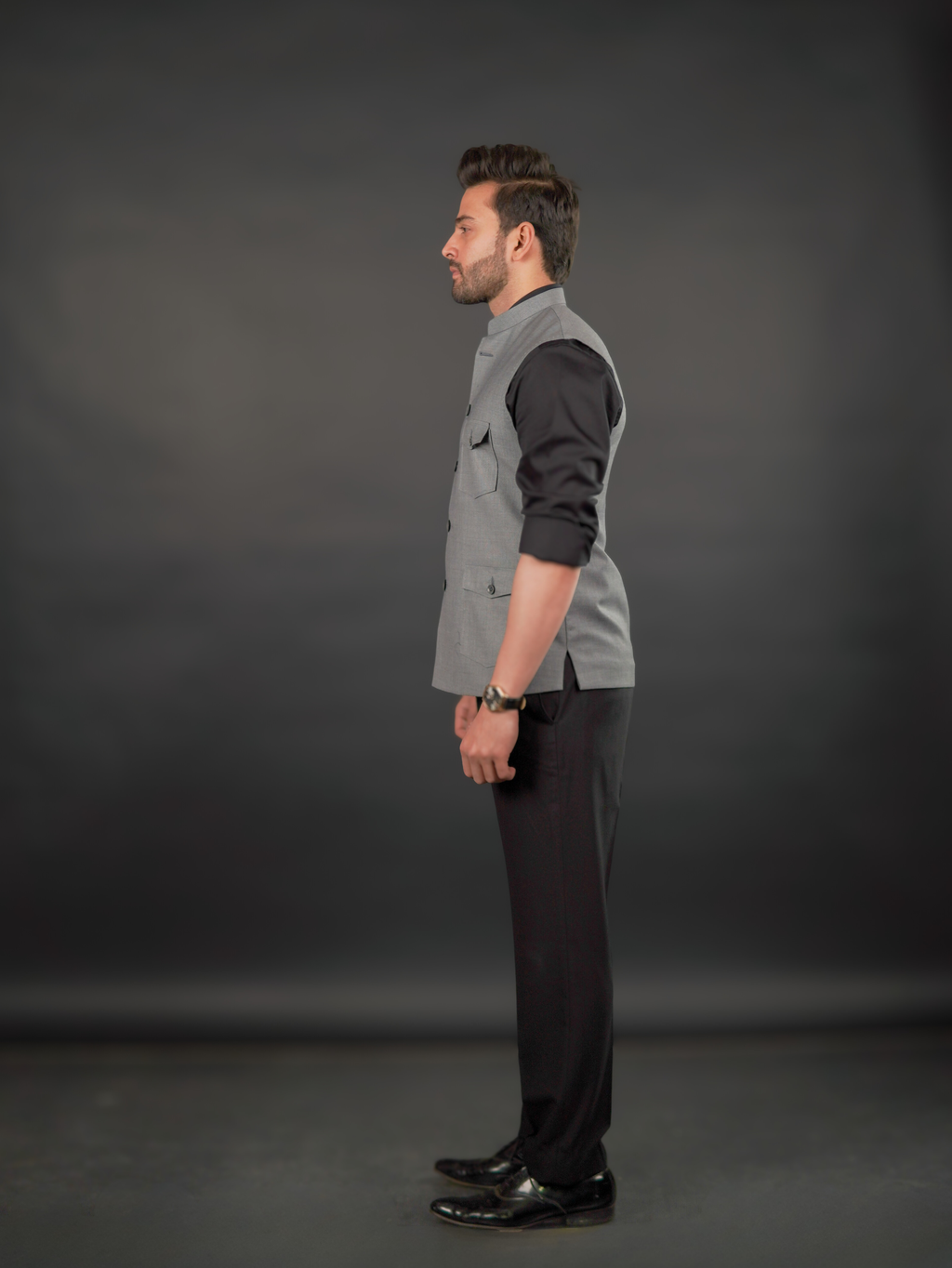 Classic Gray Modi Jacket – Australian Merino Wool