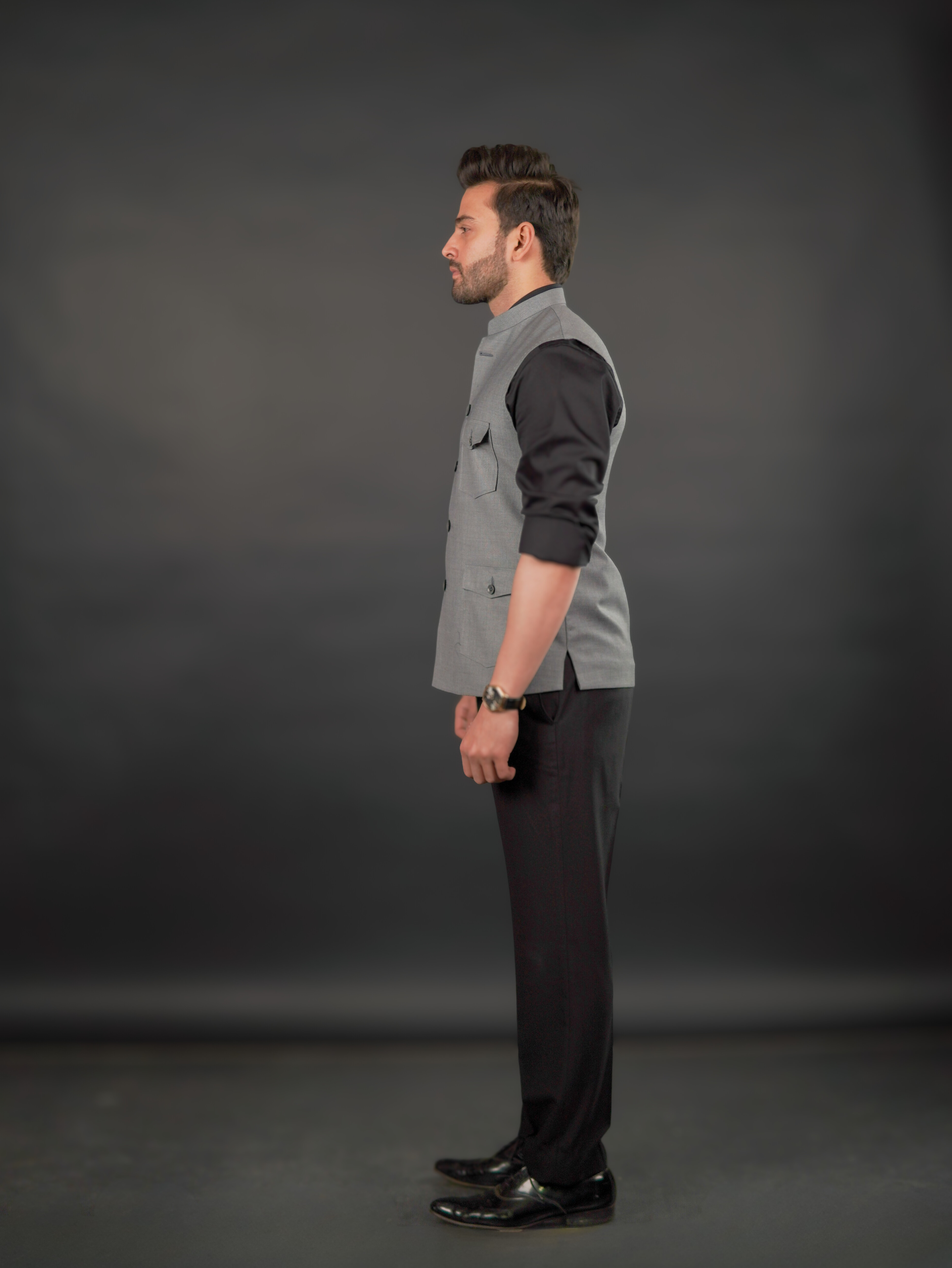 Classic Gray Modi Jacket – Australian Merino Wool