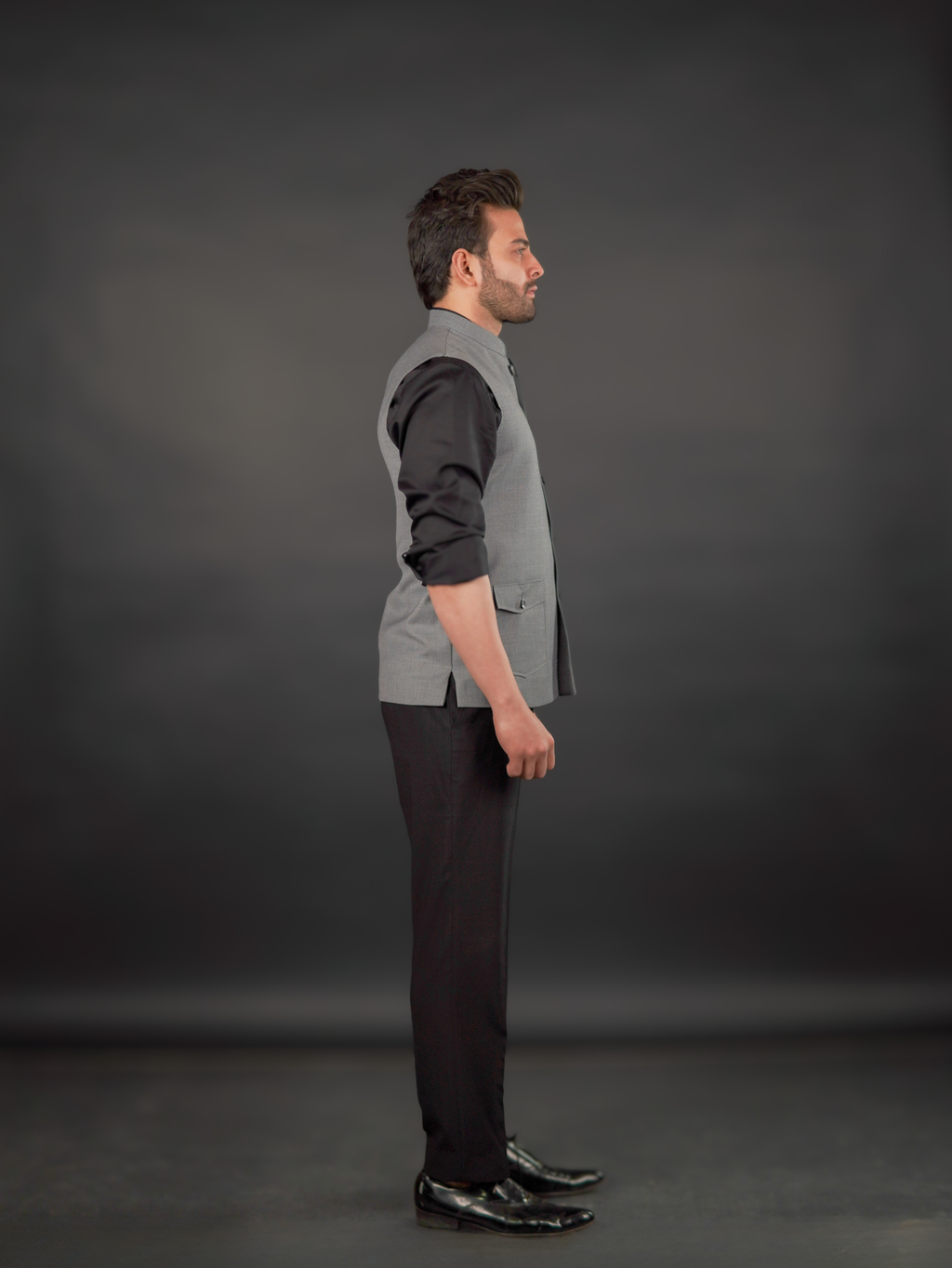 Classic Gray Modi Jacket – Australian Merino Wool