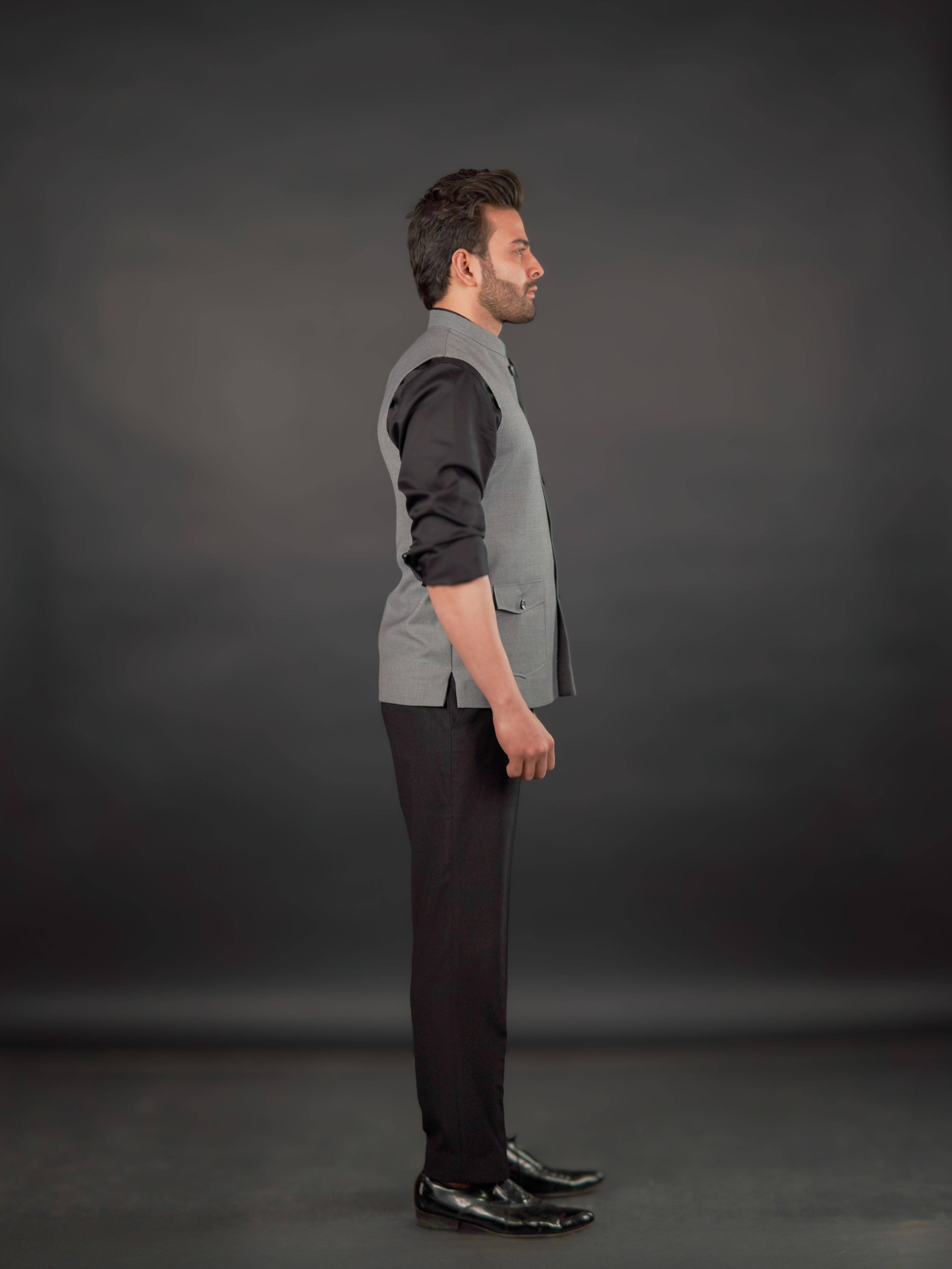 Classic Gray Modi Jacket – Australian Merino Wool