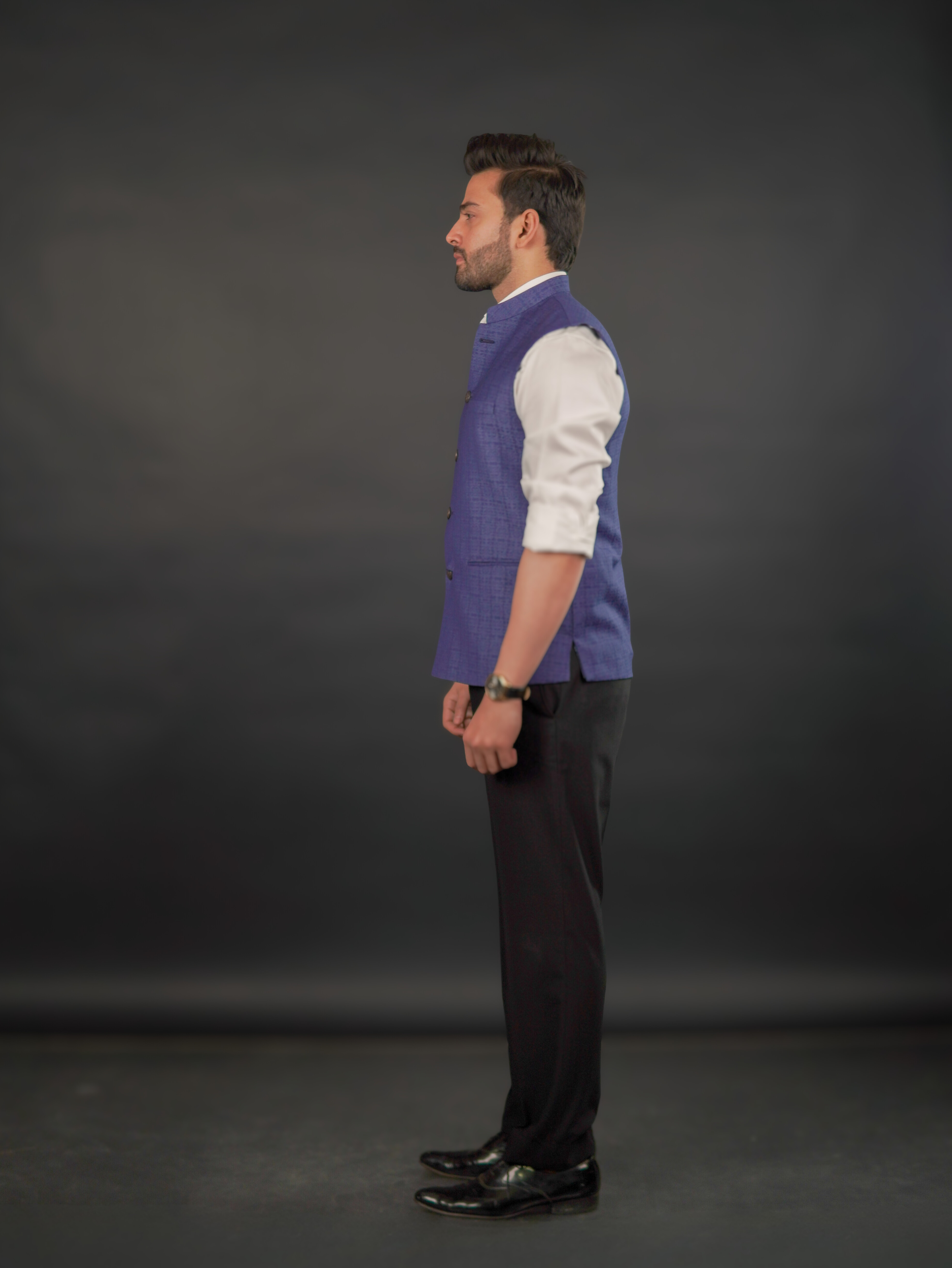 Classic Blue Modi Jacket – Australian Merino Wool