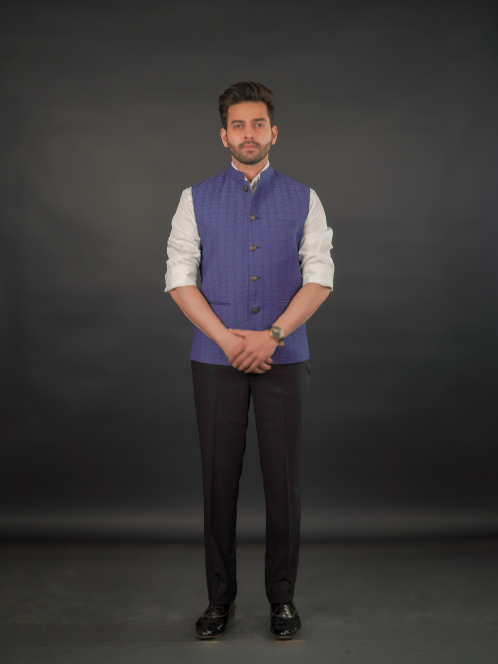 Classic Blue Modi Jacket – Australian Merino Wool