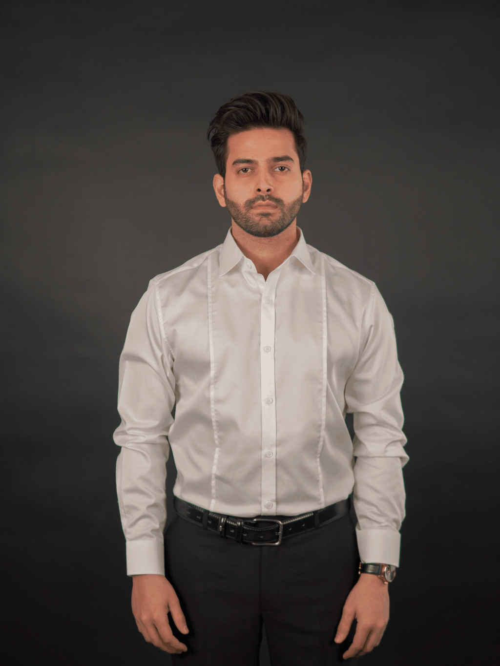 Classic Formal Shirt – Snow Cotton