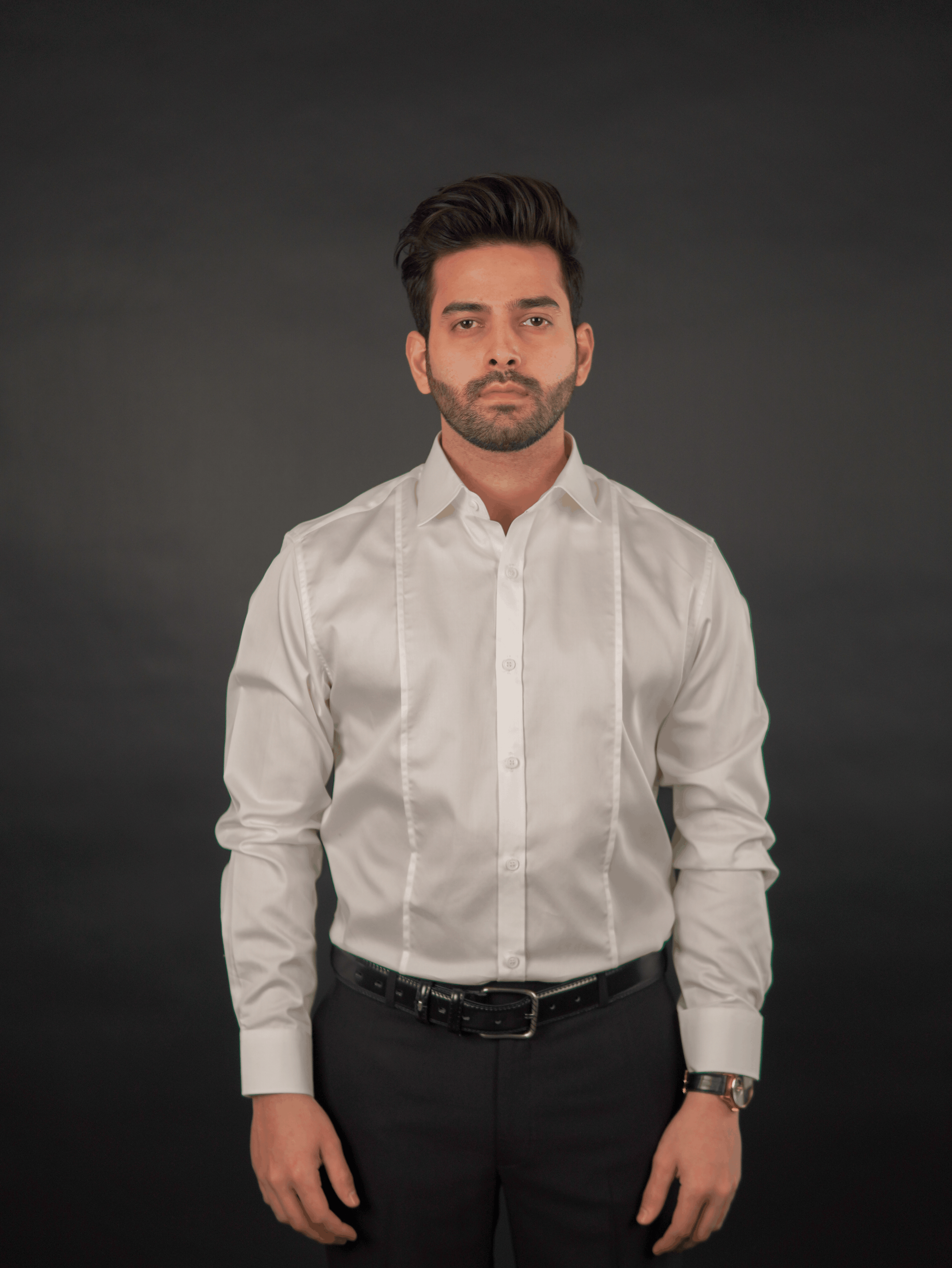 Classic Formal Shirt – Snow Cotton