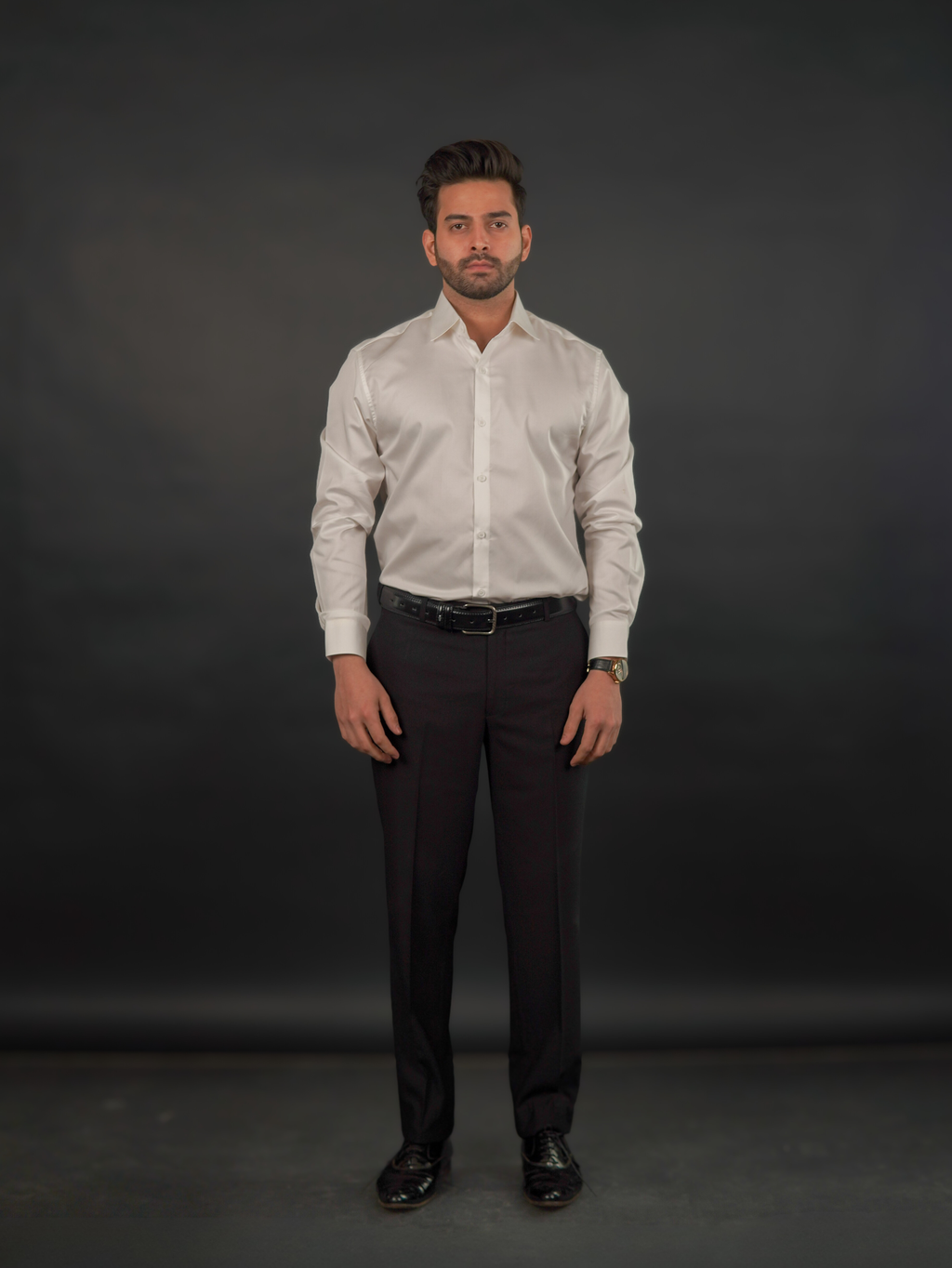 Classic Formal Shirt White – Luthai Fabric