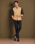 Classic Mustard Merino Wool Modi Jacket