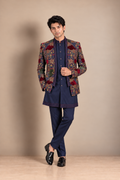 Royal Tapestry Embroidered Jodhpuri Set