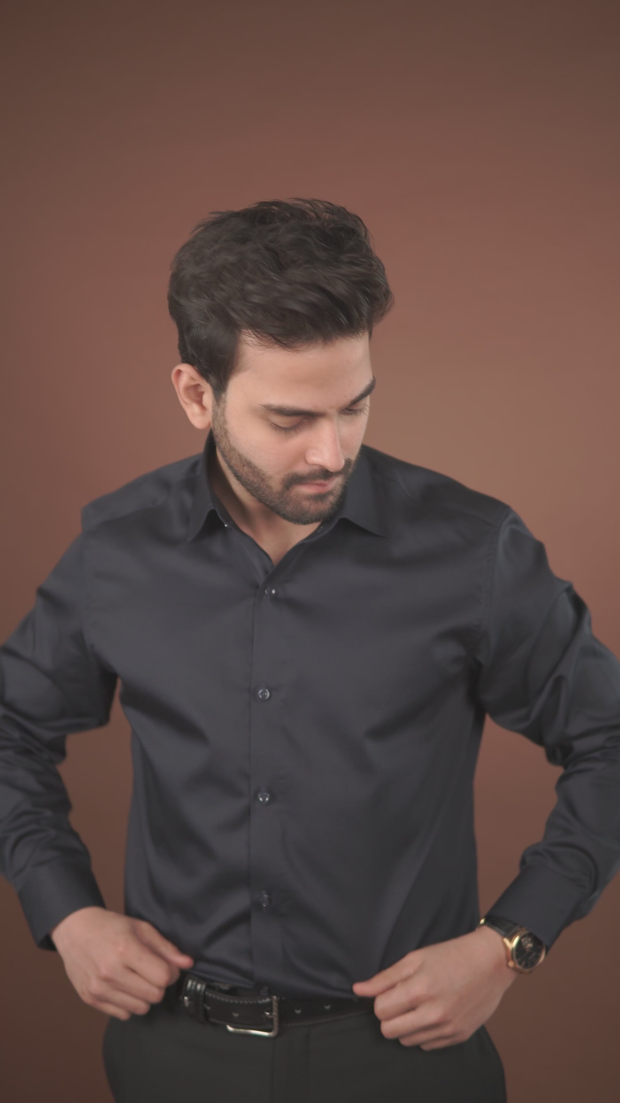 Classic Formal Shirt Midnight Blue