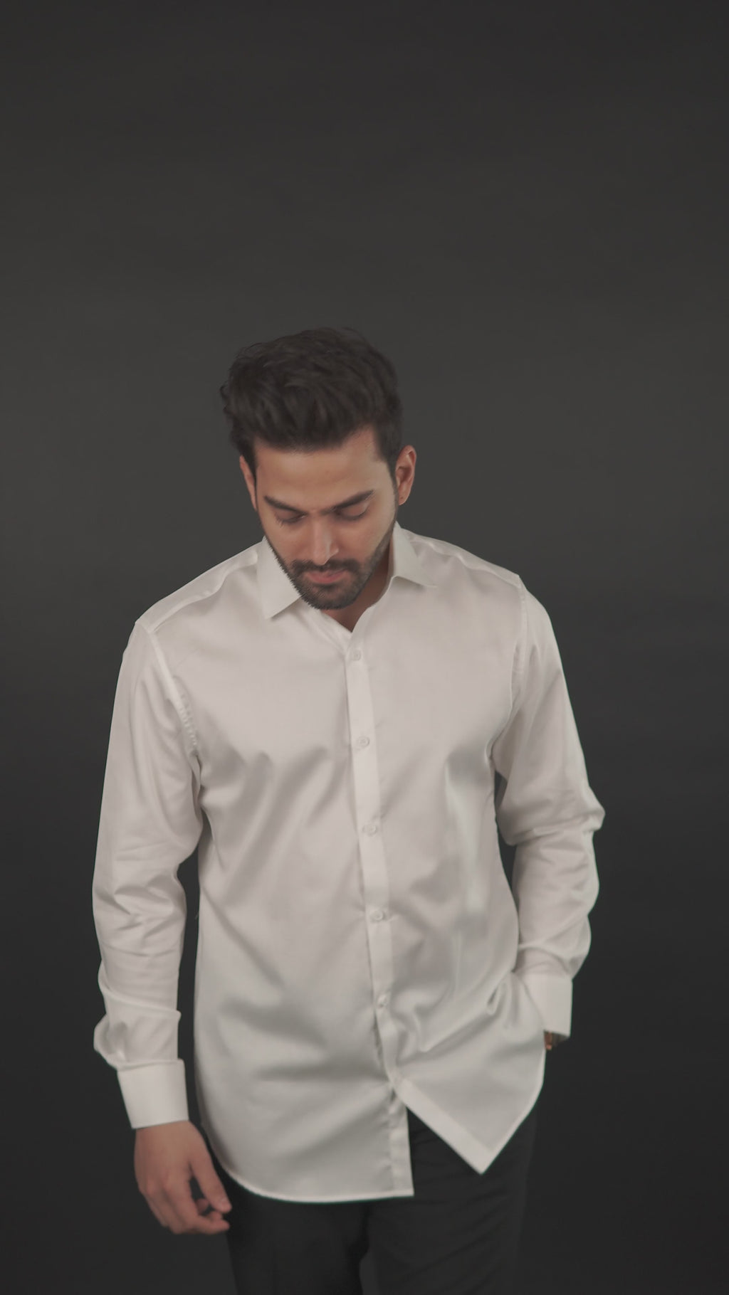 Classic Formal Shirt White – Luthai Fabric